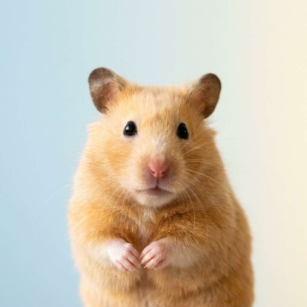 A hamster